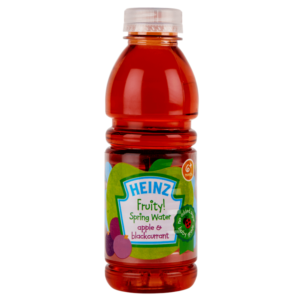 Heinz Fruity Spring Water Apple & Blackcurrant 6m+ Reviews | Mumsnet ...